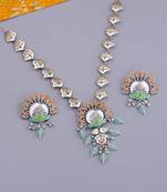 Bagh E Fiza Floral Boota Necklace Set