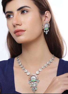 Bagh E Fiza Floral Boota Necklace Set 2