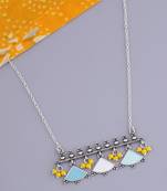 Bagh E Fiza Lightly Embellished Brass Pendant