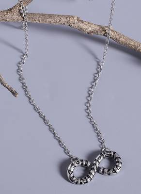 Aztec Bar Infinity Pendant 1
