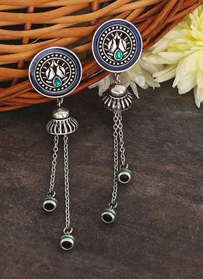 Apinaya Tassels Drop Earrings 1