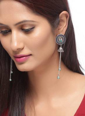 Apinaya Tassels Drop Earrings 2