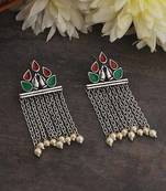 Apinaya Mesh Drop Earrings