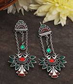 Apinaya Gems Adorned Drop Earrings