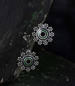 Mehrunisa Floral Stud Earrings