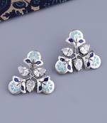 Bagh E Fiza Pastel Floral Earrings