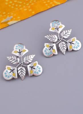 Bagh E Fiza Floral Motifs Earrings 1