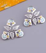 Bagh E Fiza Floral Motifs Earrings