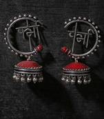 Moksha Semi Circle Earrings