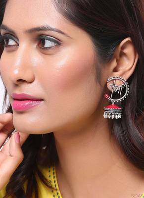 Moksha Semi Circle Earrings 2
