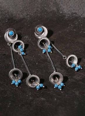 Moksha Half Moon Drop Earrings 1