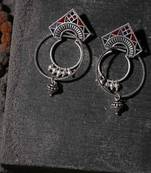 Moksha Tribal Hoop Earrings