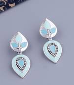 Bagh E Fiza Elegant Leaves Drop Earrings