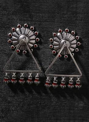 Moksha Circles and Triangles Earrings 1