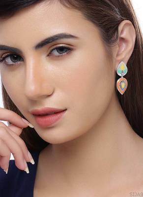 Bagh E Fiza Floral Design Earrings 2