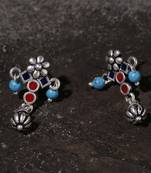 Moksha Floral Drop Earrings