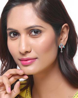 Moksha Floral Drop Earrings 2