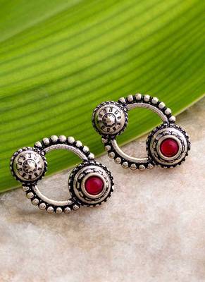 Abhira Ethnic Hoop Earrings 1