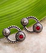 Abhira Ethnic Hoop Earrings