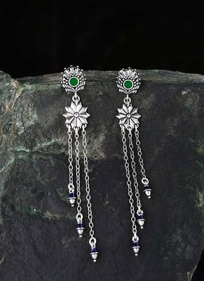 Mehrunisa Tassels Drop Earrings 1