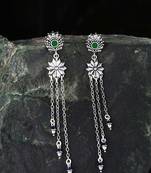 Mehrunisa Tassels Drop Earrings