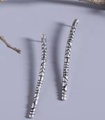 Aztec Bar Long Earrings