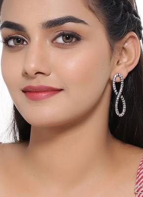 Aztec Bar Infinity Earrings 2