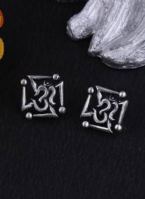 Aarambh Om-Swastika Ear Studs 1