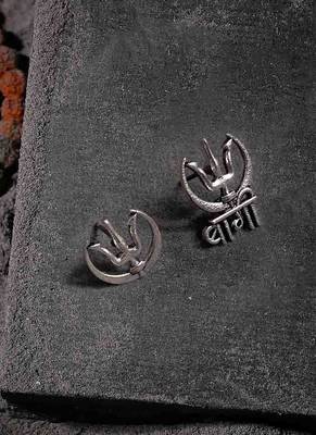 Moksh Ext Trishul Earrings 1