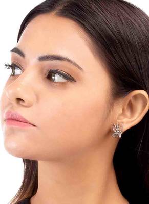 Moksh Ext Trishul Earrings 2