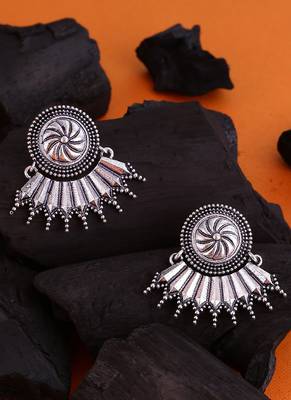 Baigani Antique Inspired Stud Earrings 1