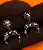 Baigani Crescent Drop Earrings