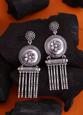 Baigani Tassels Drop Earrings 1