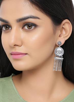 Baigani Tassels Drop Earrings 2