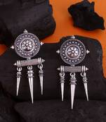 Baigani Tassels Drop Tribal Earrings
