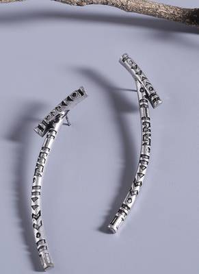 Aztec Bar Tribal Earrings 1