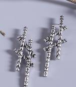 Aztec Bar Hashtag Earrings