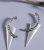 Aztec Bar Half Circle and Triangle Earrings