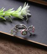 Adorned Spin Petals Ring