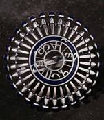 Moksha Inscribed Brass Ring