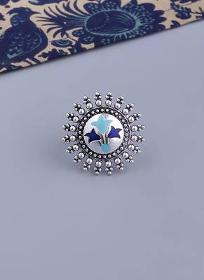Bagh E Fiza Floral Motif Ring 1