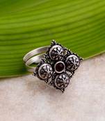 Abhira Rangoli Inspired Statement Ring