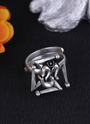 Aarambh Om-Swastika Ring 1