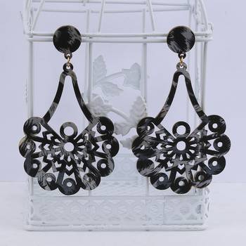 Attractive Wooden Light Weight Earrings For Girls And Women. 3