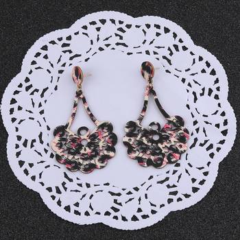 Exclusive Wooden Earrings Long Dangler Light Weight For Girls And Women. 5