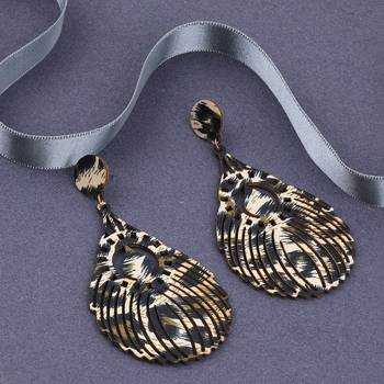 Exclusive Dangler   Wooden Earrings For Girls And Women 1