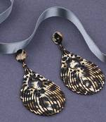 Exclusive Dangler   Wooden Earrings For Girls And Women