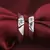 Silverplated Fashionista Solitaire  His And Her Adjustable Proposal Couple Ring For Men And Women Jewellery