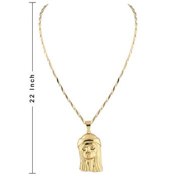Goldplated Gorgeous Chain With Pendant For Men And Boy Jewellery 4