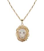 Silverplated Designer Funky Classic Chain With Lion Design Square Pendant With Diamond Studded For Men And Boy Jewellery